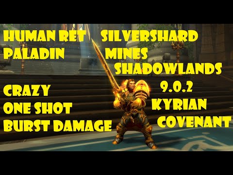 Human Ret Paladin PVP BG 9.0.2 [Shadowlands] - Crazy One Shot Burst Damage with Kyrian Covenant!