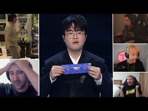 Streamers React to DRAW Worlds Quarterfinals
