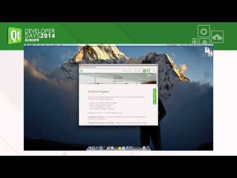 QTDD14 - QtWebEngine: learning to walk - Pierre Rossi, The Qt Company