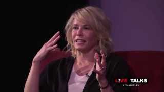 Chelsea Handler in conversation with Gwyneth Paltrow at Live Talks Los Angeles