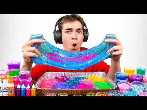 His First Time Making Slime