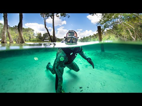 Searching For Treasure Underwater in RESTRICTED River!! *Sneaking In* (ft. Dallmyd Yappy)
