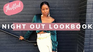 NIGHT OUT LOOKBOOK⎮ALL THRIFTED CLOTHING