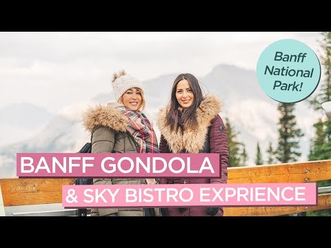 班夫國家公園的班夫纜車和天空小酒館體驗 (The Banff Gondola and Sky Bistro Experience at Banff National Park)