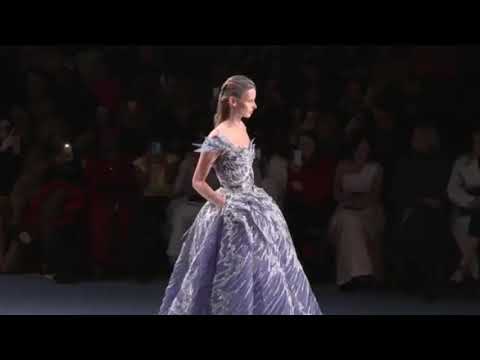 Ziad Nakad #springsummer2020 couture collection during Paris fashion week