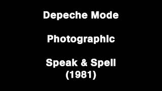 Depeche Mode   Photographic (orginal Speak &amp; Spell version) HD audio