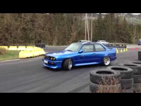 E30 M30 S62B50 Ferrita custom Exhaust  !