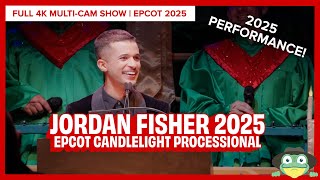 Jordan Fisher Returns to Narrate EPCOT Candlelight Processional 2025 |