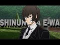 SHINUNOGA E WA FUJII KAZE Anime Amv DAZAI OSAMU BUNGOU STRAY DOGS