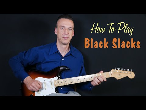 Rockabilly Guitar Lesson - Black Slacks by Joe Bennett and The Sparkletones