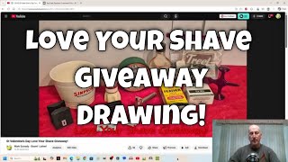 St. Valentine's Day Love Your Shave Giveaway Drawing!