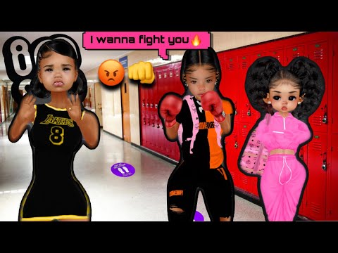 I HEARD YOU WANNA FIGHT 😡👊👧🏽 ( IMVU SHORT SKIT) #shorts
