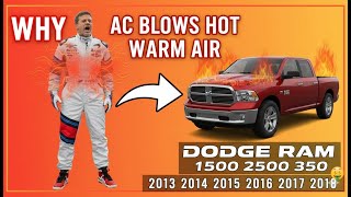 Why Your Dodge Ram 1500/2500/3500 AC Isn't Cold | Common Fixes Explained