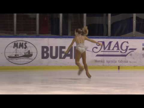 14 Nadia SLESZYNSKA FS Solistki   Advanced Novice I Puchar Gdanska