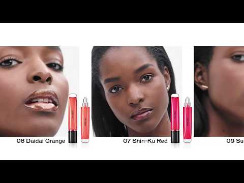 Shiseido Shimmer GelGloss lūpų blizgesys, 9 ml, Spalva: 01 Kogane Gold video
