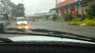 preview picture of video 'Hampton Park Flooded - Shopping Centre 4/2/11'