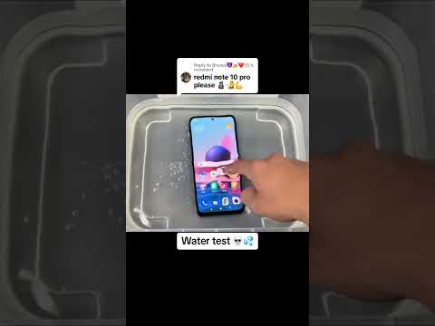 Redmi note 10 Pro water test #redmi #water #bhfyp #iphone #subscribe #youtubeshorts #youtube #new