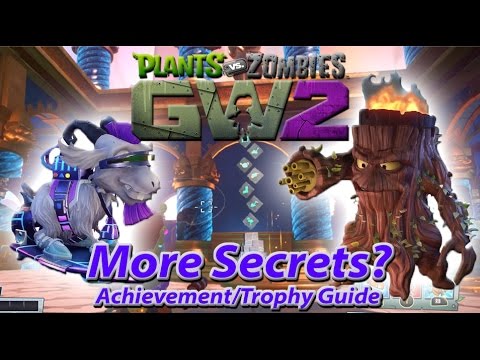 PVZGW2 More Secrets? Achievement/Trophy Guide - Unlock Torchwood & Hover Goat-3000
