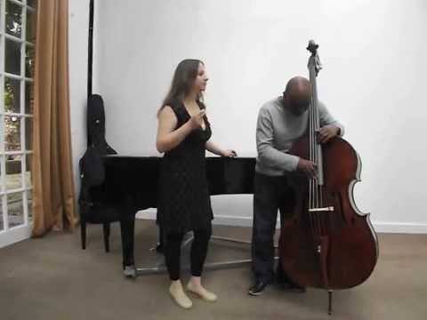 Ruth Wilson sings with Serge Ngando - What Is This Thing Called Love. (Version 2)
