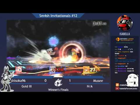 BLGS4 #12 - Winners Finals - hisoka96 (Mario) vs Musee (Peach)
