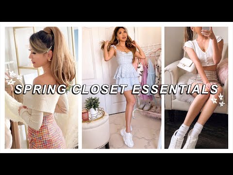SPRING CLOSET ESSENTIALS 🌼 Must-have closet staples!
