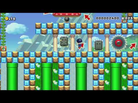 2018年GWスピードラン by あつ - SUPER MARIO MAKER - NO COMMENTARY 1bh