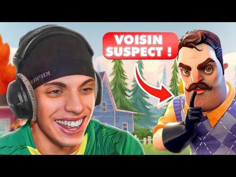 MY NEIGHBOR IS A WEIRD MAN 👀🏠 - HELLO NEIGHBOR #1