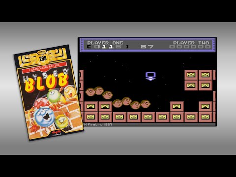 The Silverbird Selection Game Review - Hyber Blob (Commodore 64)
