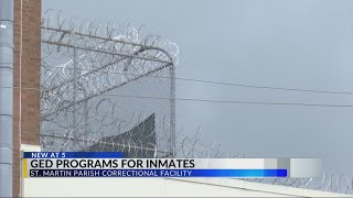 St. Martin Parish’s G.E.D. program for inmates proving successful