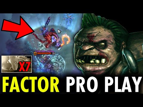 FACTOR PUDGE Incredible Play 7.27!!  NONSTOP Delete Juggernaut No Mercy | Genius Pudge