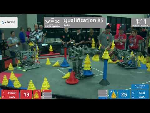 2018 VRC Arts Q85 - 86868R 590G vs 4253J 356A - 128 to 71