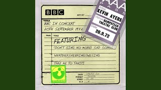 [Don&#39;t Sing No More] Sad Songs (BBC In Concert)