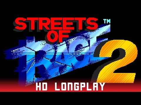 Streets of Rage 2/Bare Knuckle 2 - Sega Megadrive/Genesis - HD Longplay