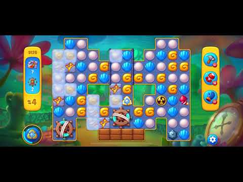 Fishdom level 9126 no boosters フィッシュダム