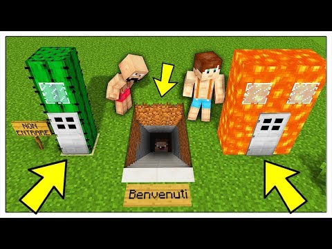 HO TROVATO LE BASI SEGRETE DI NOOB! - Minecraft ITA