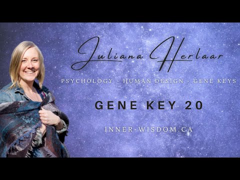Gene Key 20 - To Trust in the Moment