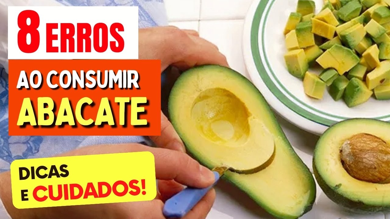 8 ERROS ao COMER ABACATE - NÃO FAÇA MAIS ISSO!