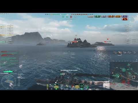 Forrest Sherman 207k Dmg Carry, 4 Kills | World of Warships Replay