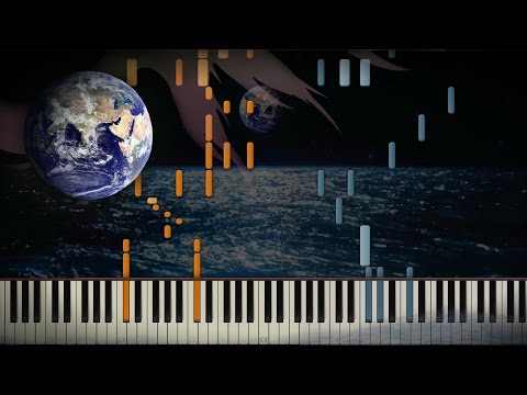 Synthesia: Touhou 15 - The Sea Where One's Home Planet Reflects | Piano Tutorial | by EpreTroll
