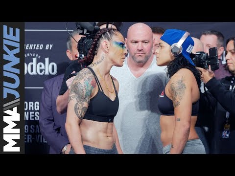 UFC 232: Cris Cyborg vs  Amanda Nunes ceremonial weigh in highlight