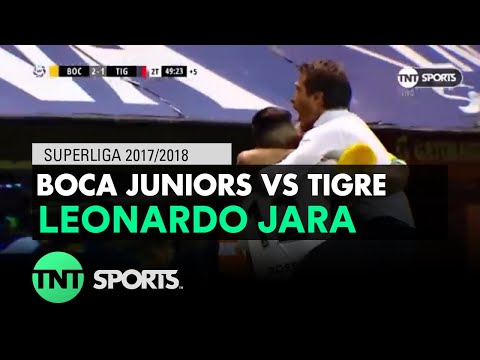 Leonardo Jara (2-1) Boca Juniors vs Tigre | Fecha 19 - Superliga Argentina 2017/2018