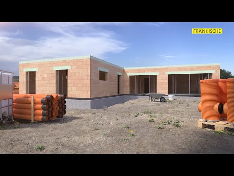 Einbau opti-drän System – Die bewährte Lösung für die Gebäudedrainage | FRÄNKISCHE