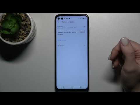 How to Unblock Number in MOTOROLA Moto G100 – Remove Number from Black List