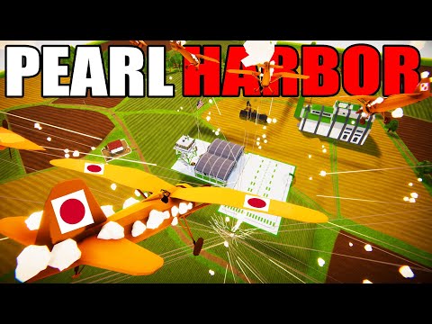 Bombing Run Attack on PEARL HARBOR - Total Tank Simulator: WW2 Battle Simulator