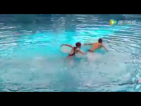 Synchronized swimming mixed duet RUSSIA
