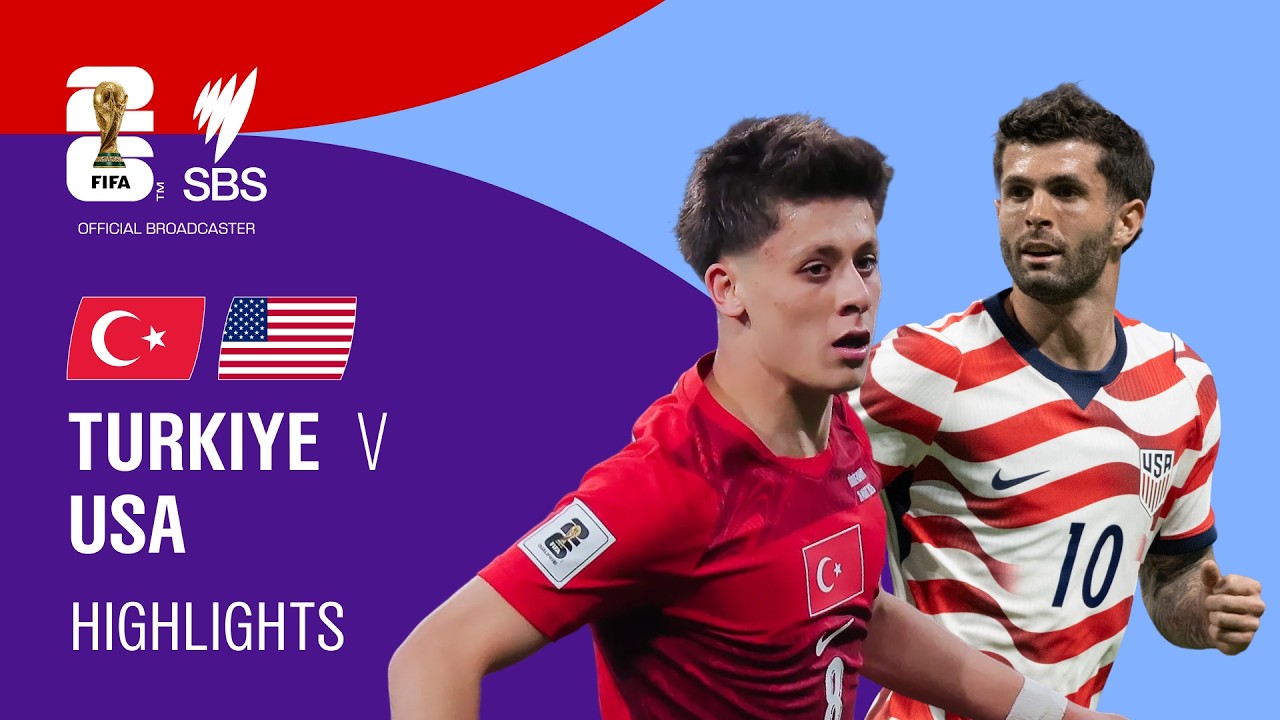 Turkiye v USA: FIFA World Cup 2026 Highlights Group D