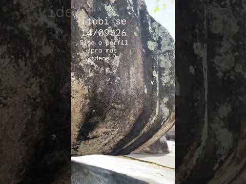 Os misteriosos das pedras Itaboraí Sergipe #viral #itabi