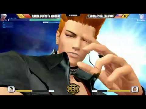 "BBR" KOFXIV  AT CEO2016 - QANBA DOUYUTV XIAOHAI vs EVB MARSHALL LAW KOF (1080p HD)