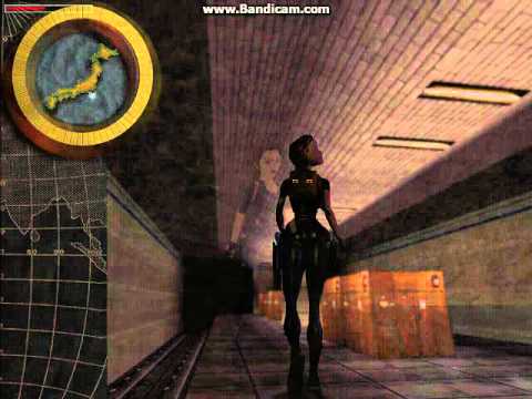 The frustrating-difficult jump to the ledge - TRLE Escape from Serpent City - Falls of Naga