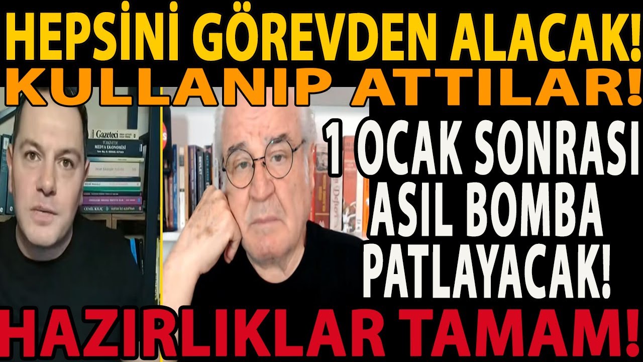 HEPSİNİ GÖREVDEN ALACAK! KULLANIP ATTILAR! 1 OCAK SONRASI ASIL BOMBA PATLAYACAK! HAZIRLIKLAR TAMAM!
